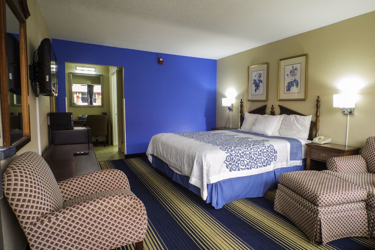 Soundproofing, iron/ironing board, WiFi (free), alarm clocks