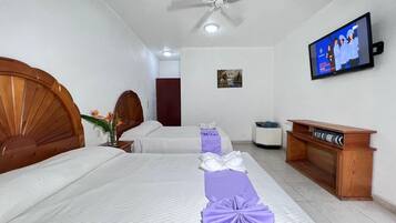 Wifi gratis y ropa de cama