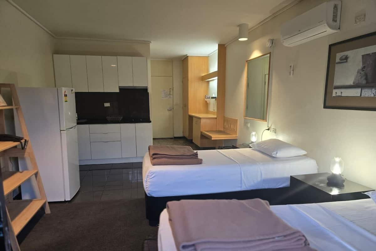 Standard Apartment | Private kitchen | Fridge, coffee/tea maker, electric kettle