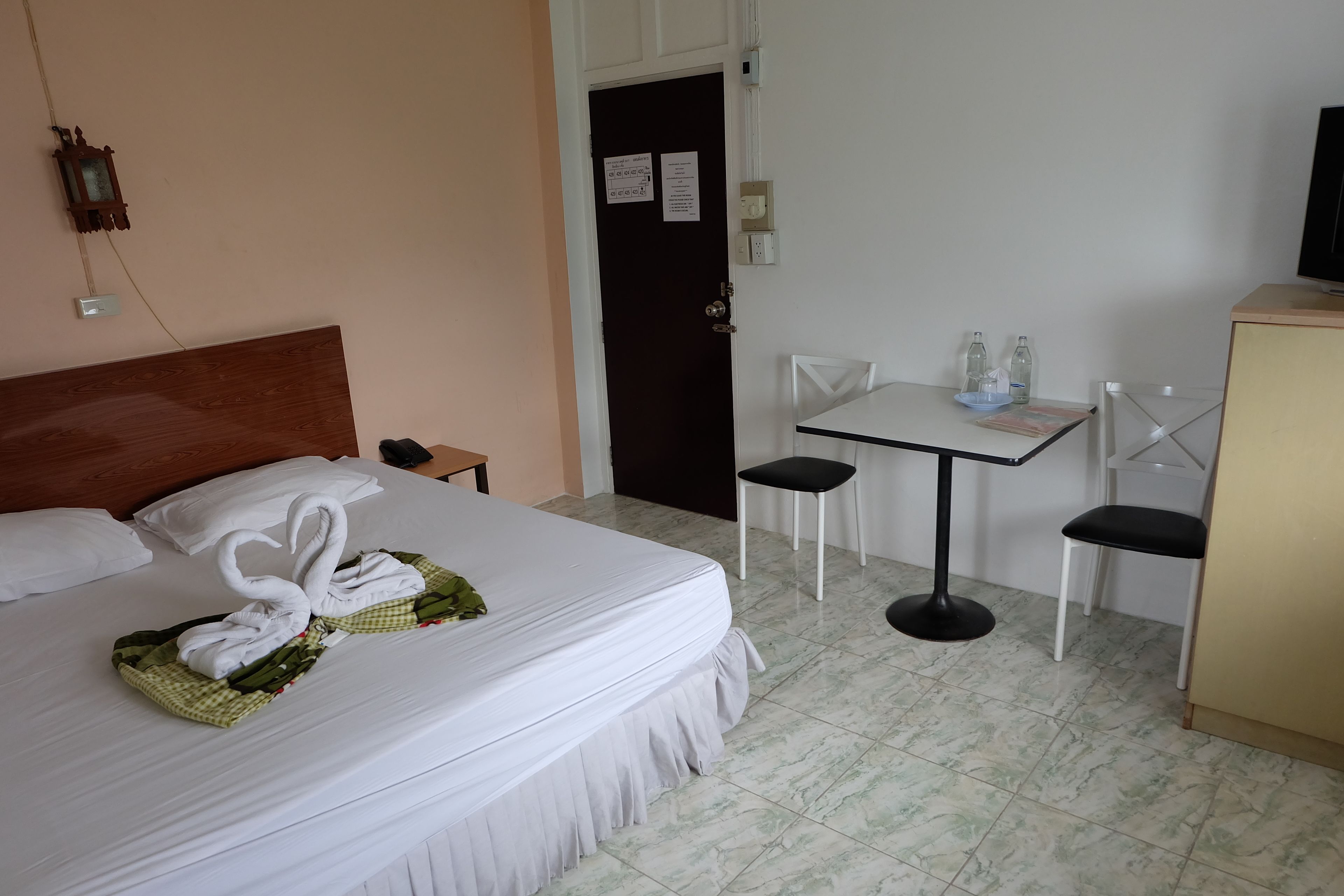 superior room with fan | blackout curtains, free wifi, bed sheets