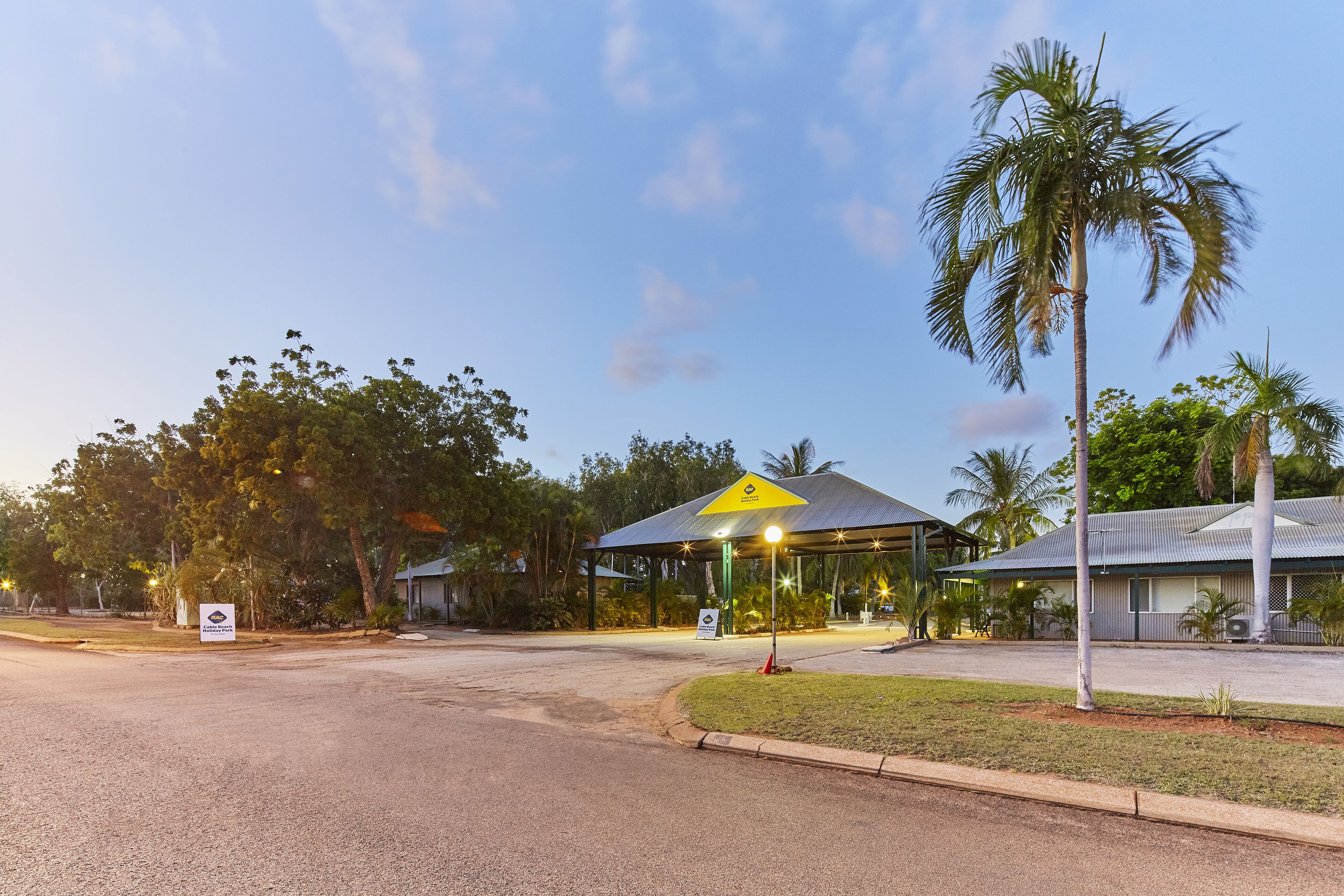 Majoituspaikan julkisivu