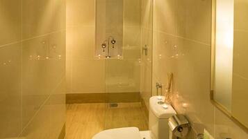 Shower, towels