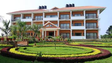 Fassade der Unterkunft