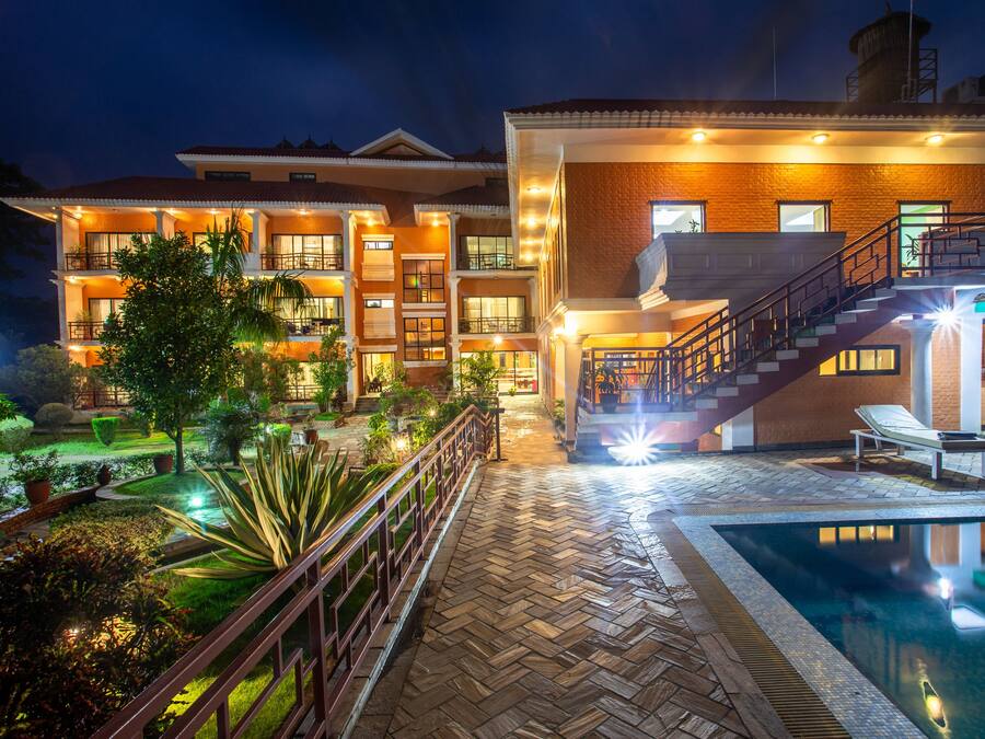 Khuôn viên nơi lưu trú