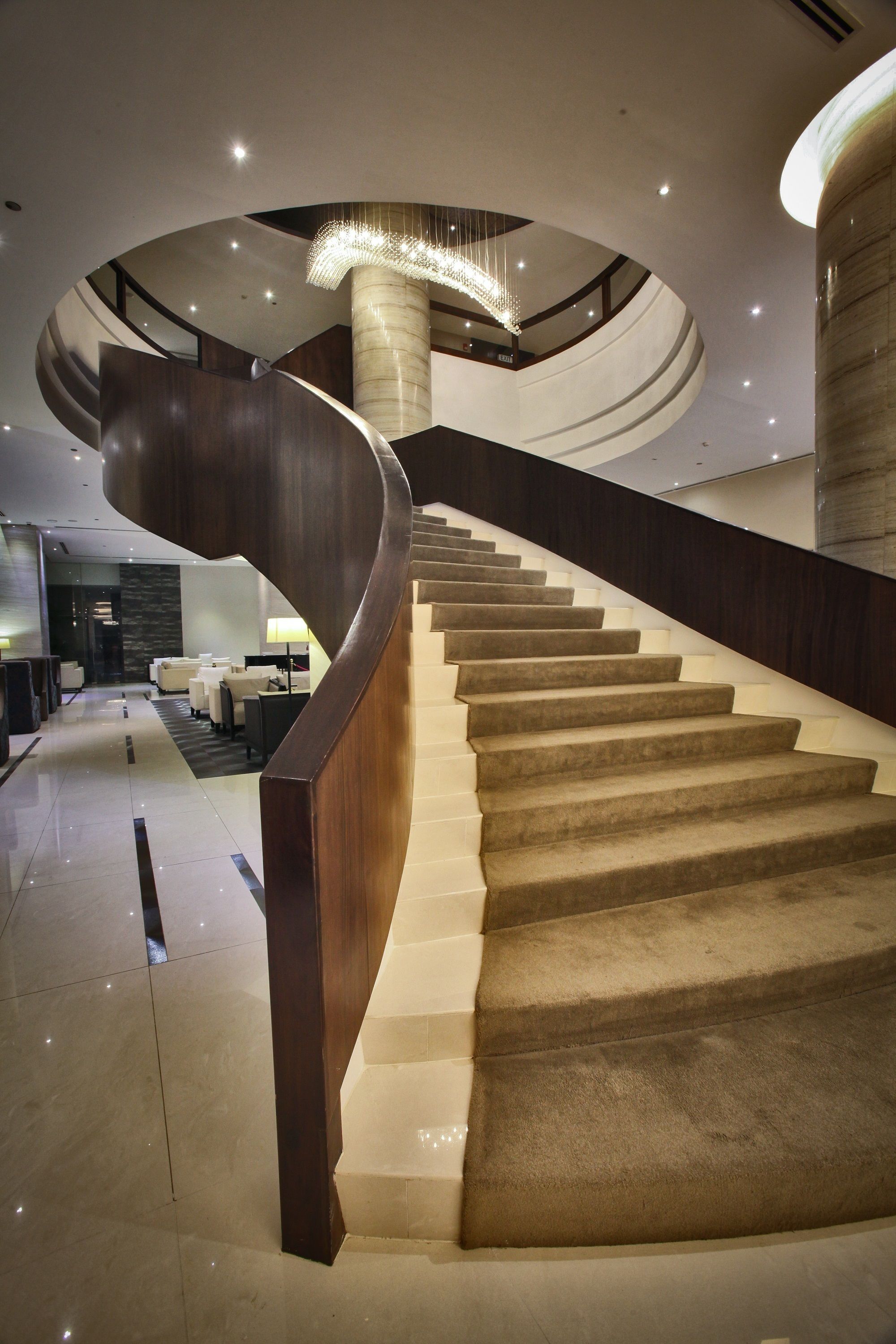 Interior entrance