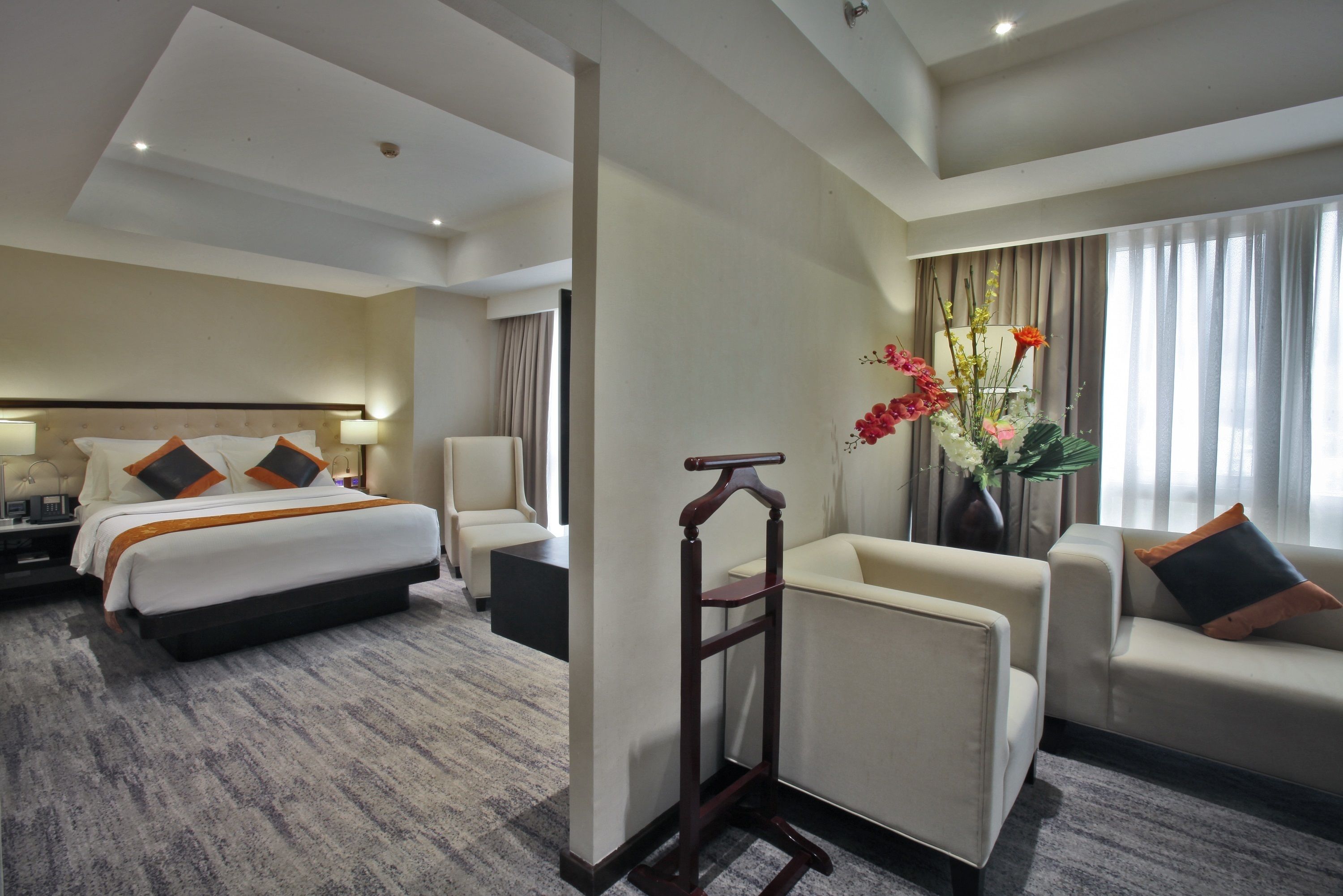 Minibar, in-room safe, desk, blackout drapes