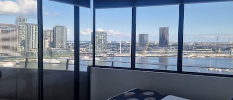 Three Bedroom Apartment | Individually decorated, individually furnished, desk, blackout drapes