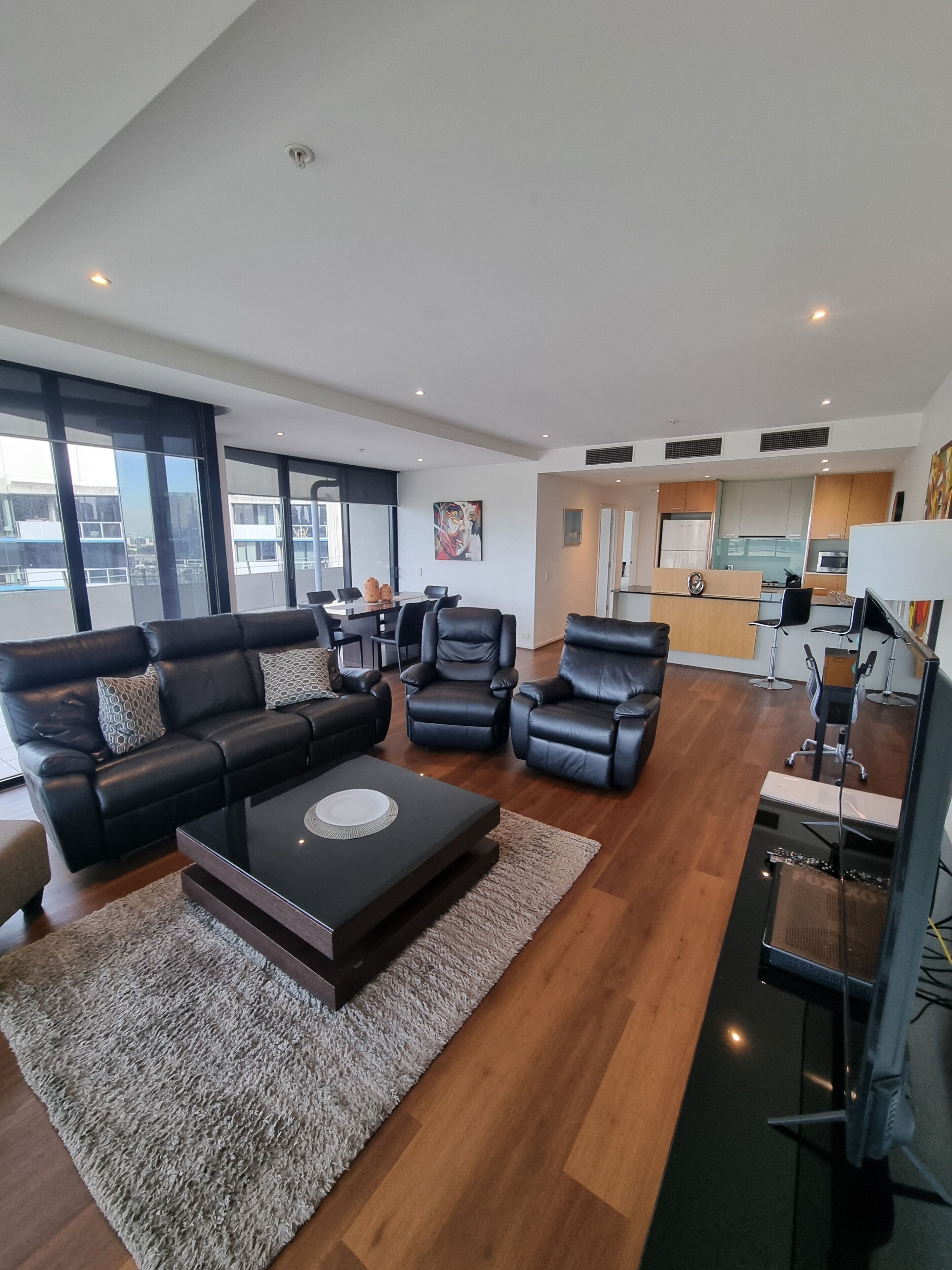 Three Bedroom Apartment | Living area