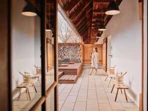 Sauna, body treatments, hydrotherapy, aromatherapy, Swedish massages