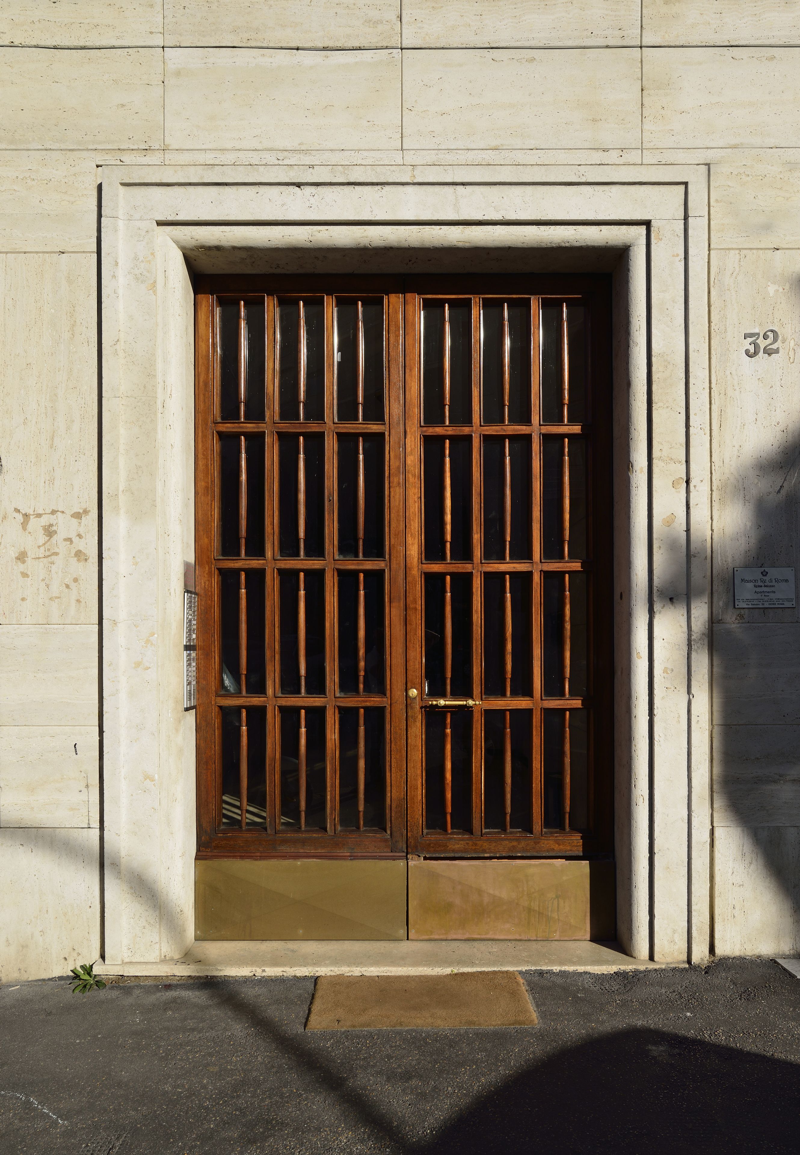 Entrée de l’hébergement