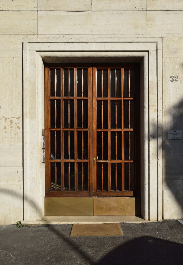 Entrée de l’hébergement