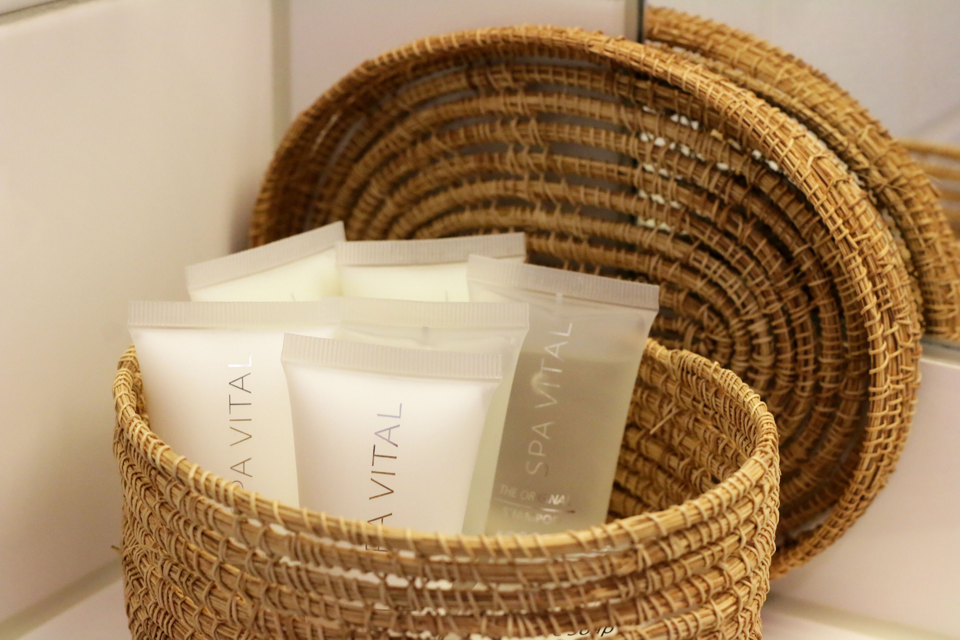 double room | bathroom amenities | shower, hair dryer, towels, soap