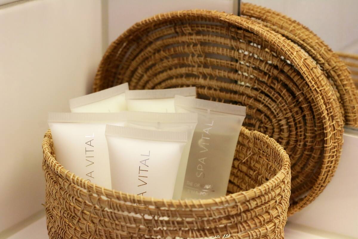 double room | bathroom amenities | shower, hair dryer, towels, soap