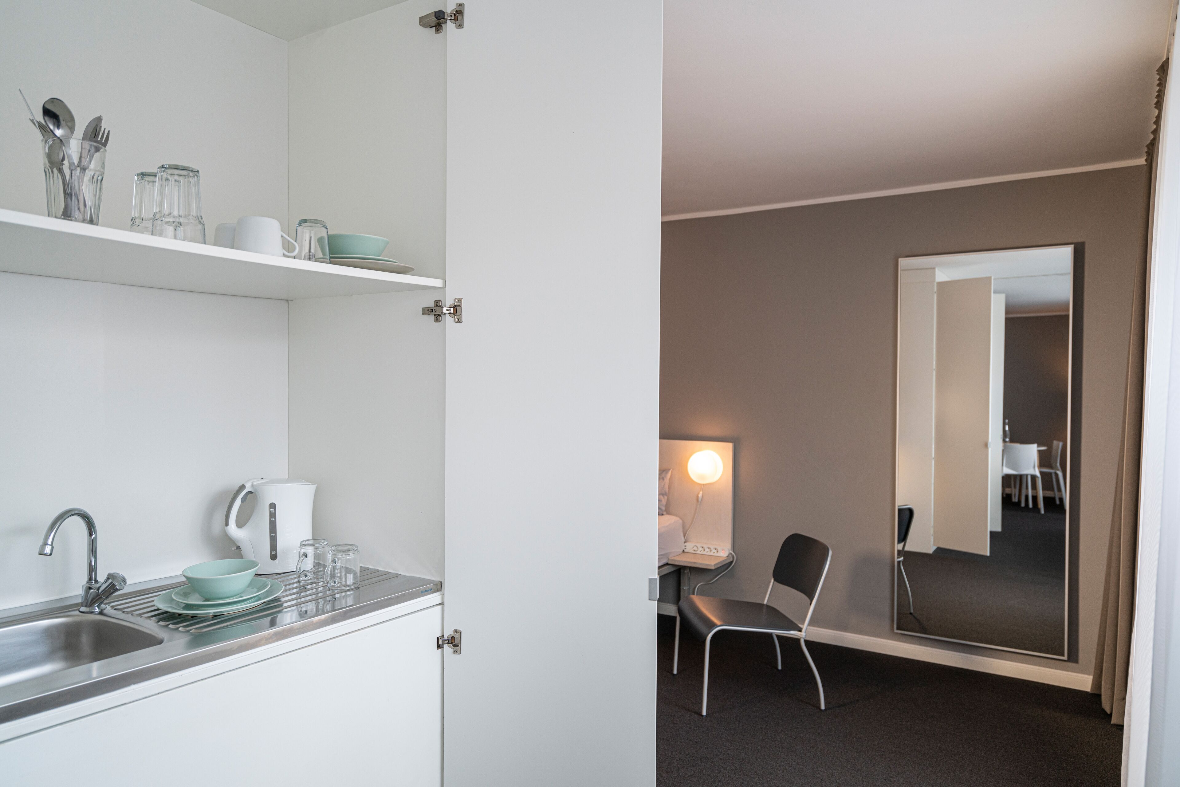 basic loft, non smoking | private kitchen