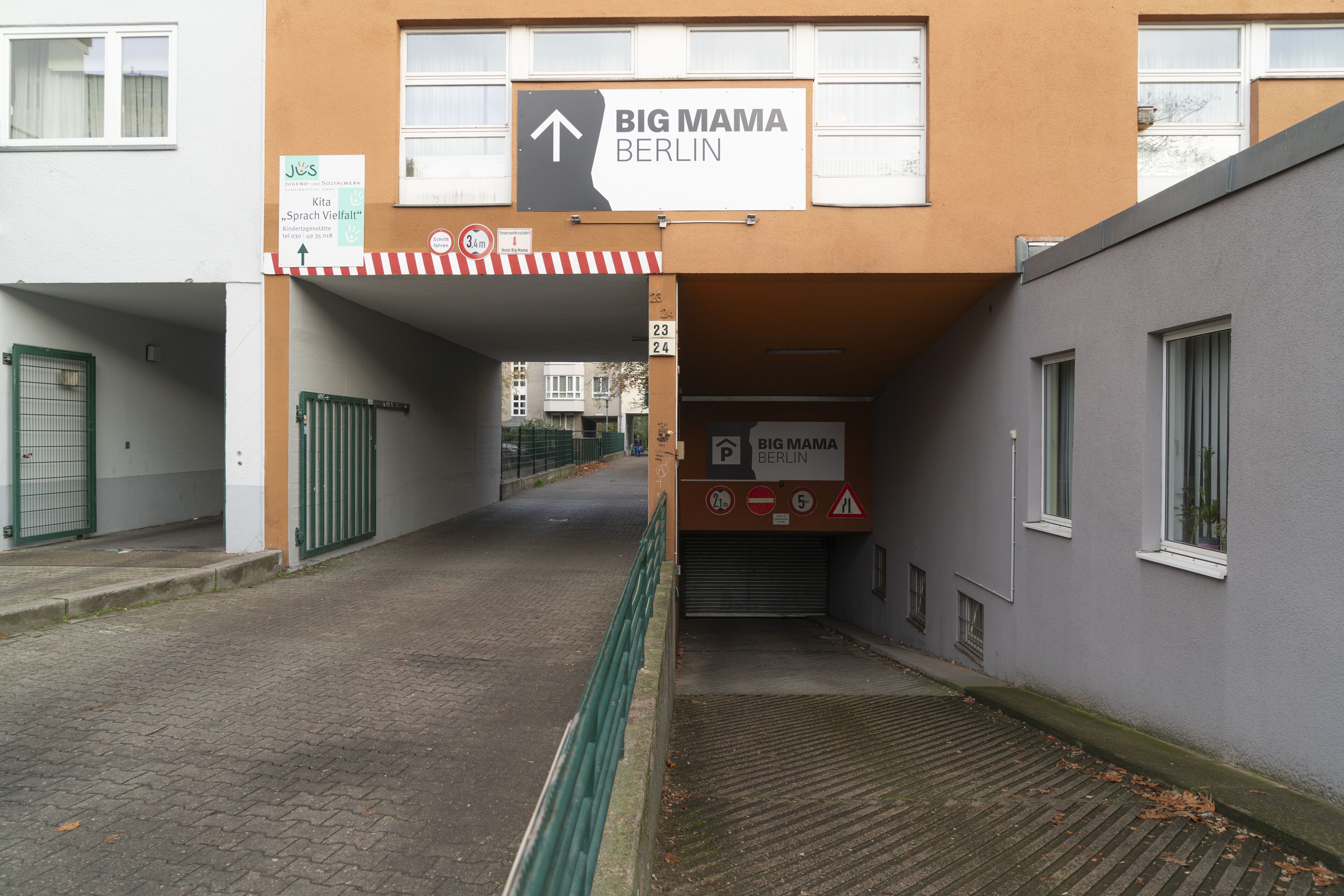 self-parking (surcharge) 18 per night