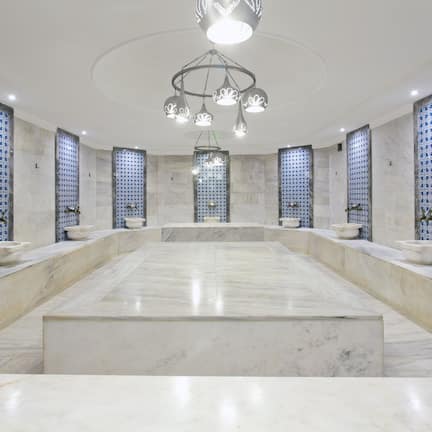 Couples treatment rooms, sauna, steam room, Turkish bath