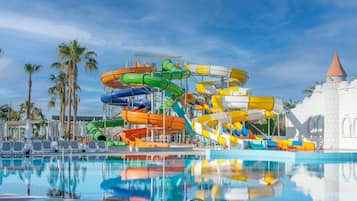 2 indoor pools, 3 outdoor pools, free cabanas, pool umbrellas