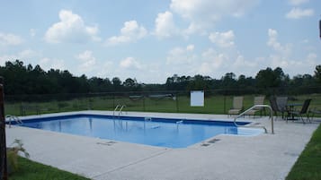 Seasonal outdoor pool