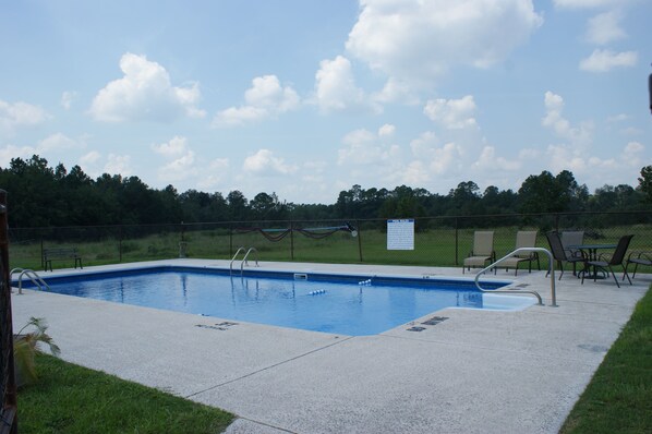Seasonal outdoor pool