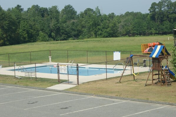 Seasonal outdoor pool