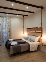 Desk, blackout curtains, rollaway beds, free WiFi