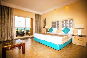 Sengetøy i egyptisk bomull, sengetøy av topp kvalitet og minibar