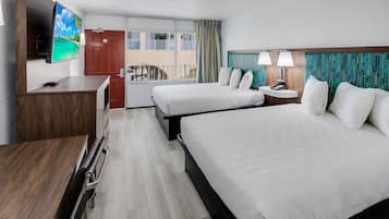 Partial Ocean View, 2 Queen Beds, Non Smoking (Newly Remodeled)