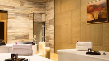 Hydrotherapy, reflexology, massages