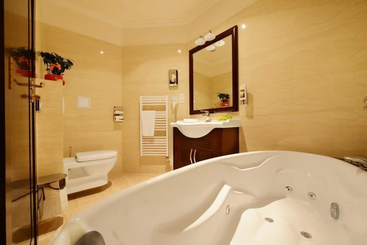 suite | bathroom | free toiletries, hair dryer, towels