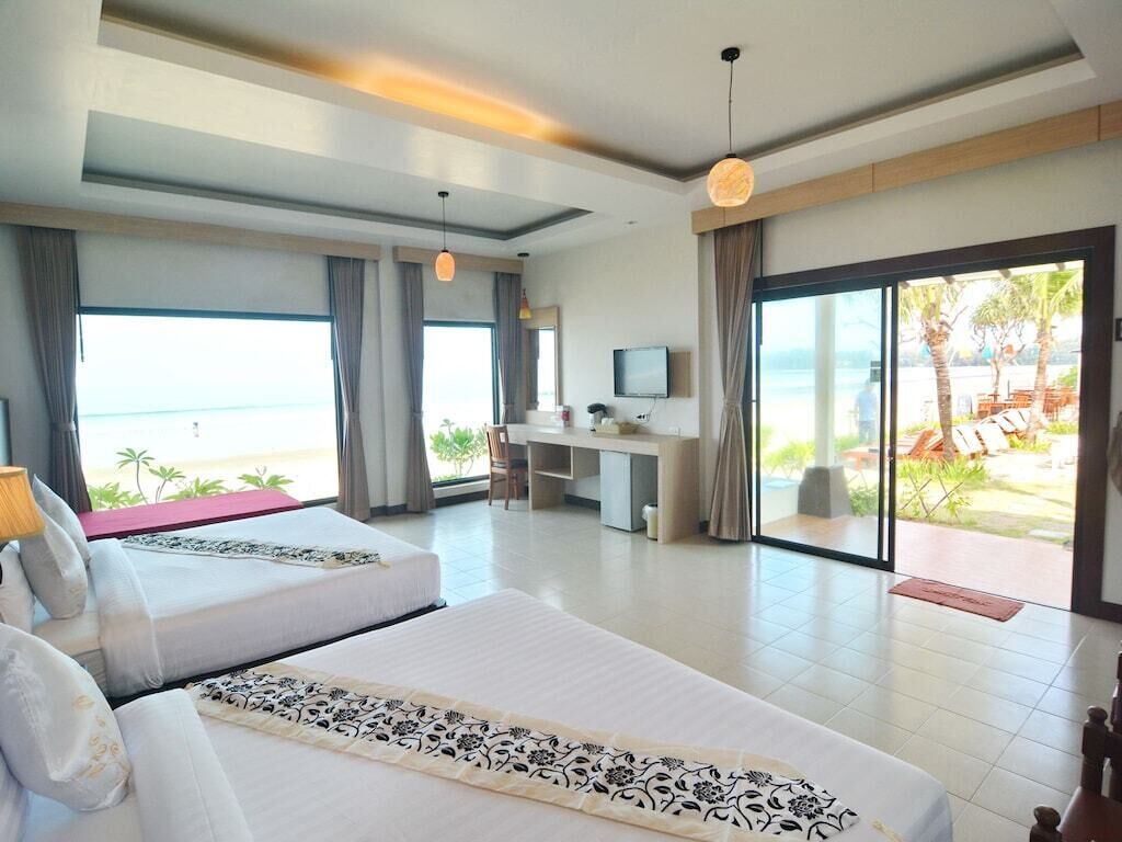 ファミリー ルーム ビーチフロント | セーフティボックス (室内)、WiFi (無料)