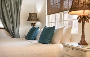 1 bedroom, premium bedding, memory foam beds, in-room safe