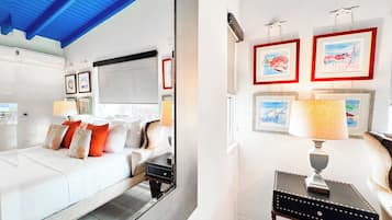 Comfort House, 2 Bedrooms, Partial Ocean View, Ground Floor | 1 bedroom, premium bedding, memory foam beds, in-room safe