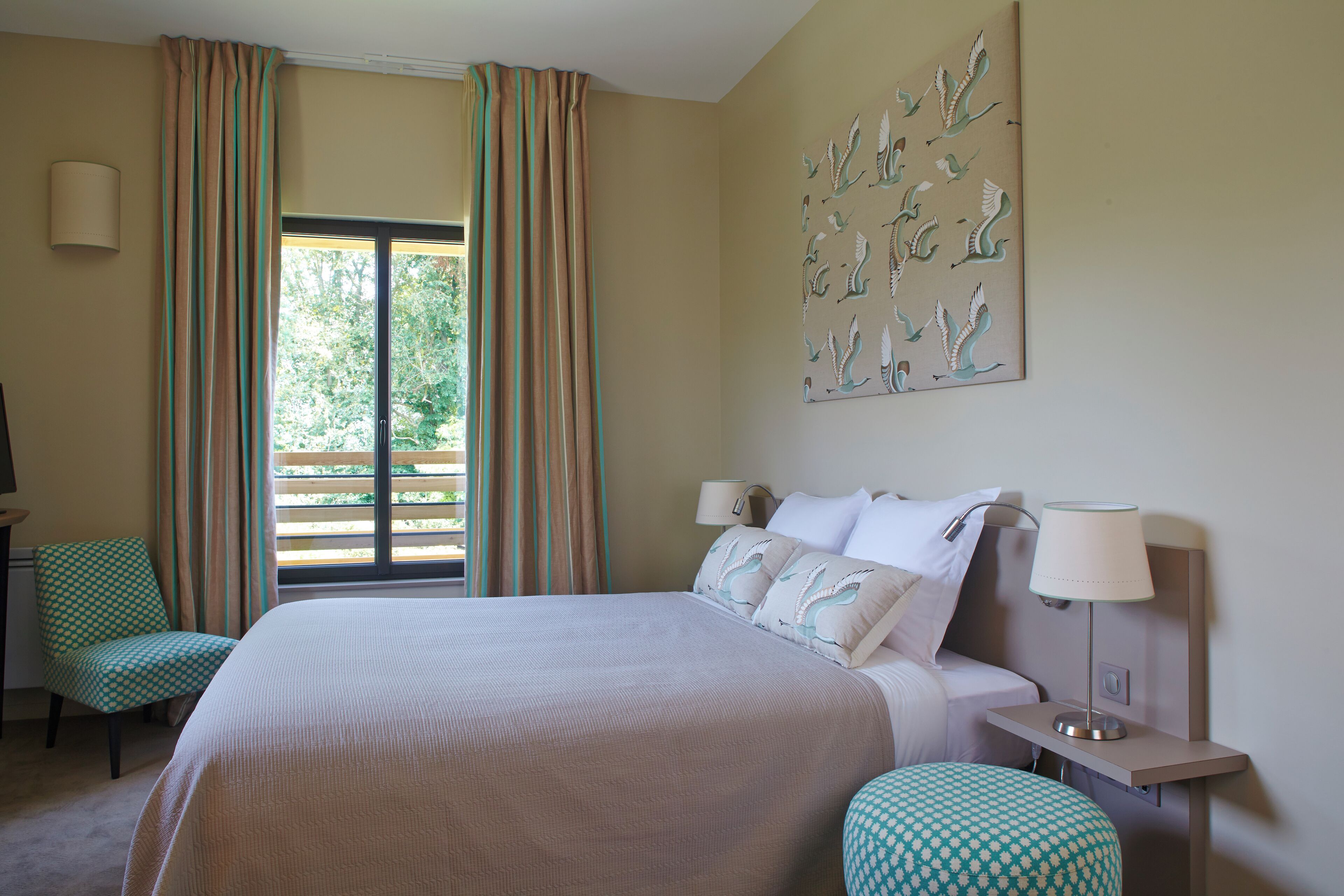 superior room, garden view | premium bedding, in-room safe, individually decorated