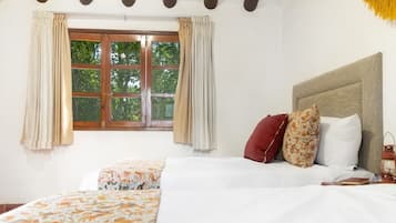 Villa 2 Double Beds | In-room safe, desk, blackout drapes, iron/ironing board