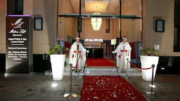 Entrada de la propiedad