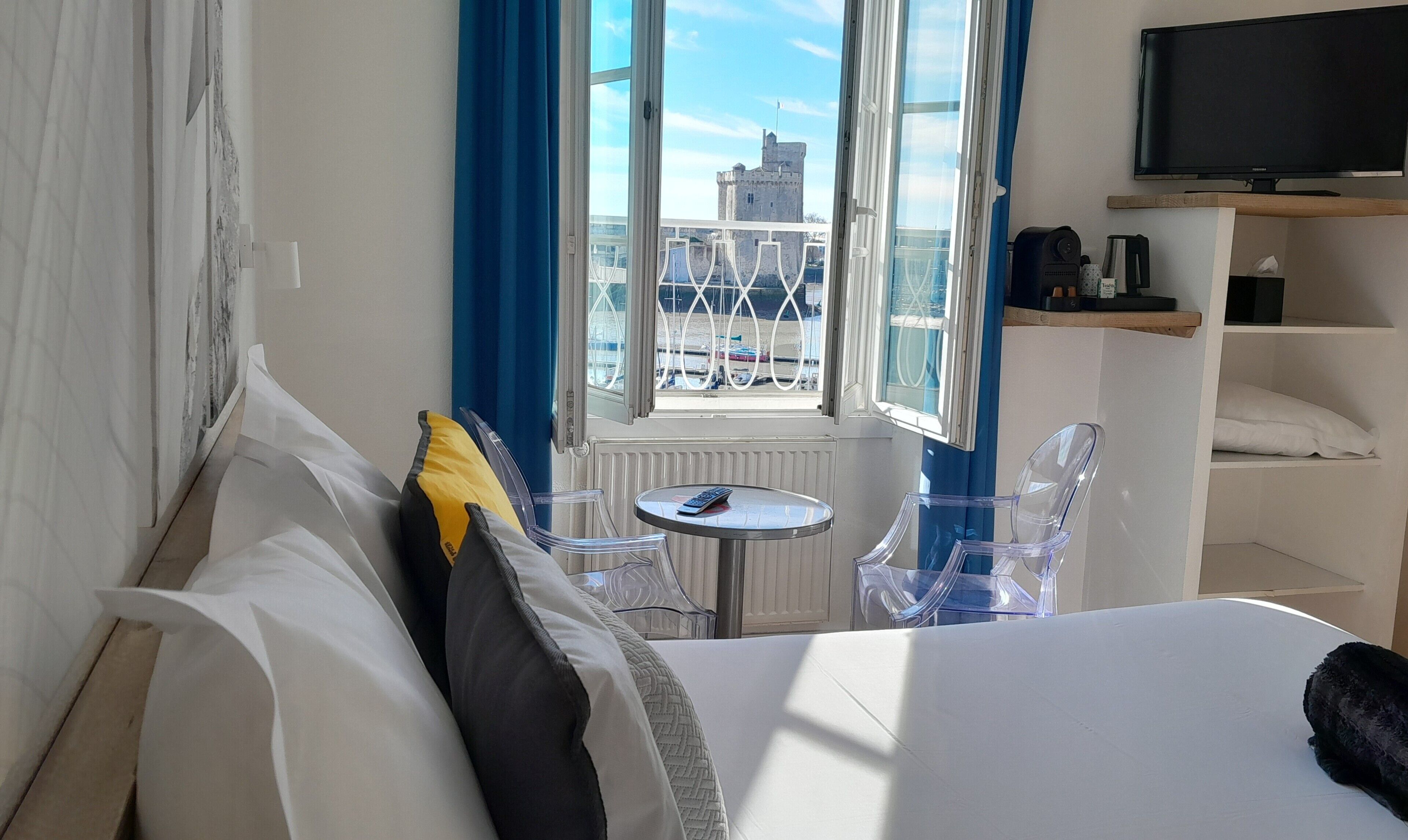 Dobbeltrom – superior, havneutsikt | Allergitestet sengetøy, individuelt dekorert og individuelt innredet