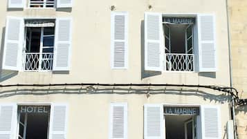 Façade de l’hébergement