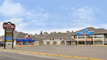 Overnatningsstedets facade