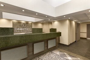 Check-in/check-out kiosk - Colonial Square Inn & Suites (Saskatoon)