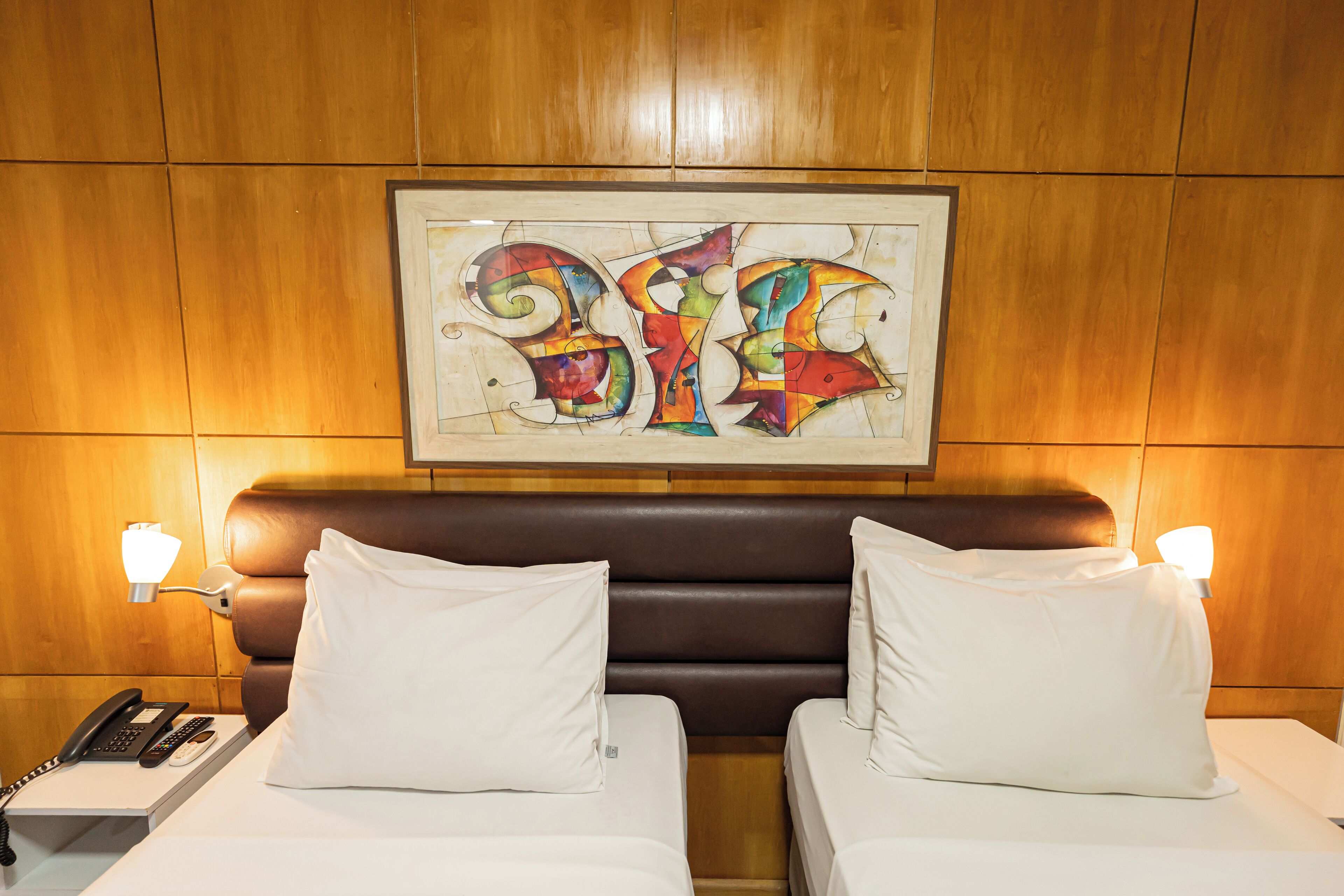 standard twin room, 2 single beds | bathroom | shower, rainfall showerhead, hair dryer