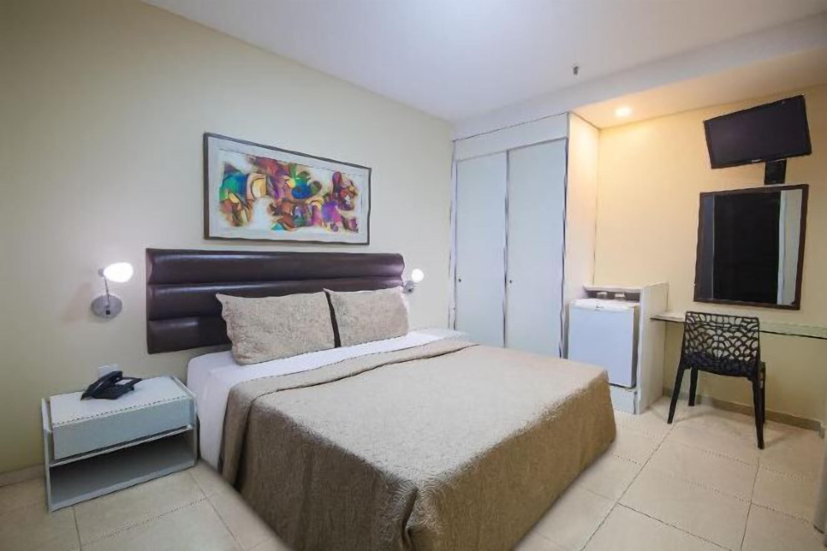 Minibar, in-room safe, desk, blackout curtains