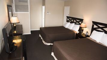 Habitación, 2 camas Queen size | Camas extra, wifi gratis y ropa de cama