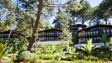 Overnatningsstedets facade