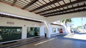 Entrada de la propiedad