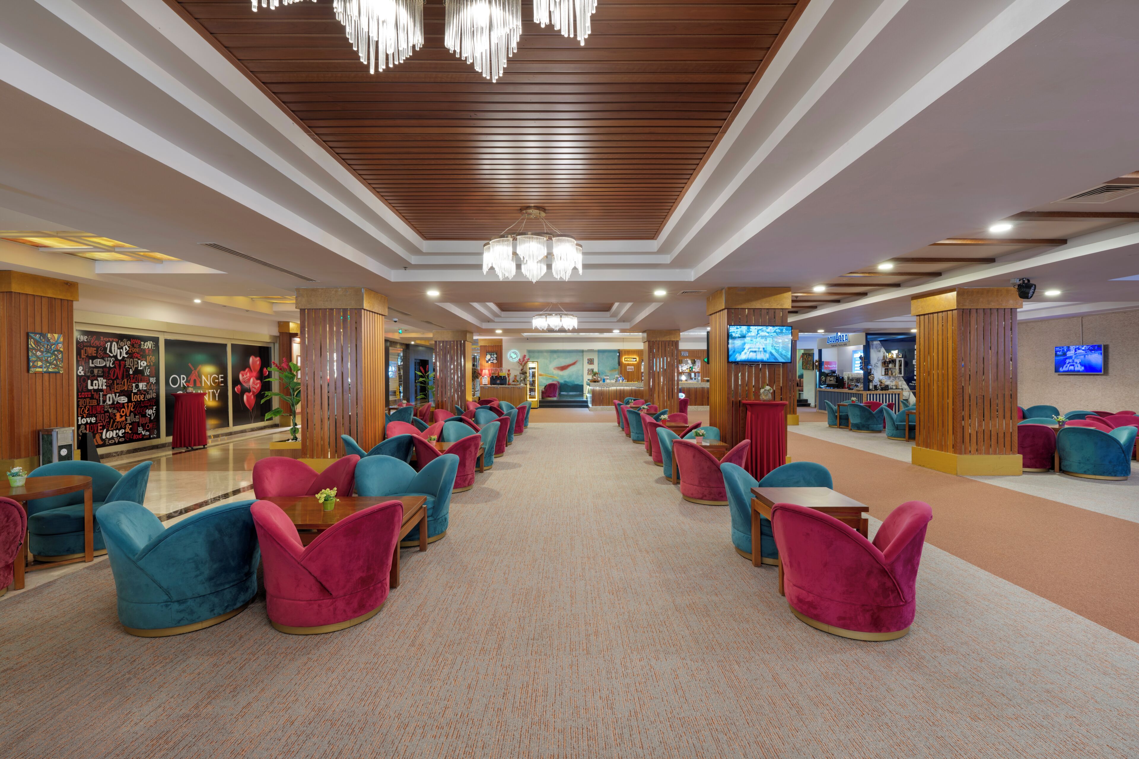 Lobby sitting area