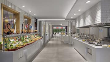 5 restaurants, breakfast, lunch, dinner served; Mediterranean cuisine