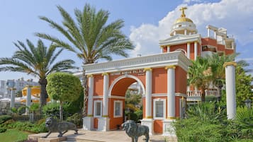 Entrada de la propiedad