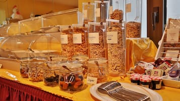 Daily buffet breakfast (EUR 10 per person)