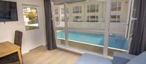 Uitzicht vanuit accommodatie