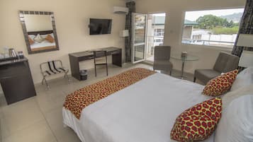 1 bedroom, Egyptian cotton sheets, premium bedding, down comforters